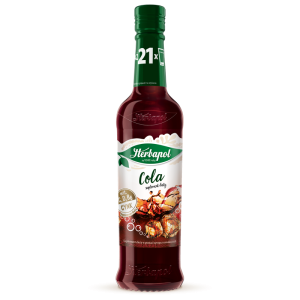 Herbapol syrop suplement diety cola z witaminami C,D, B6 i cynkiem 420ml X8